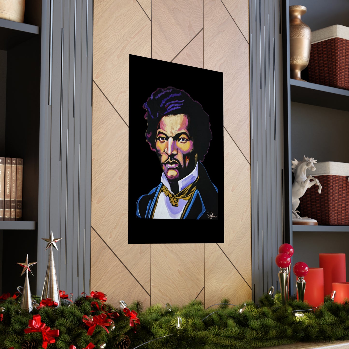 Frederick Douglass Vertical Poster Premium Matte | Honor Black American History
