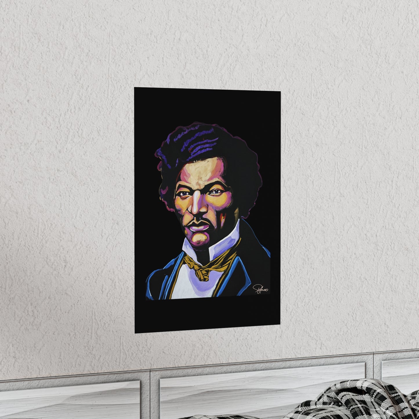 Frederick Douglass Vertical Poster Premium Matte | Honor Black American History