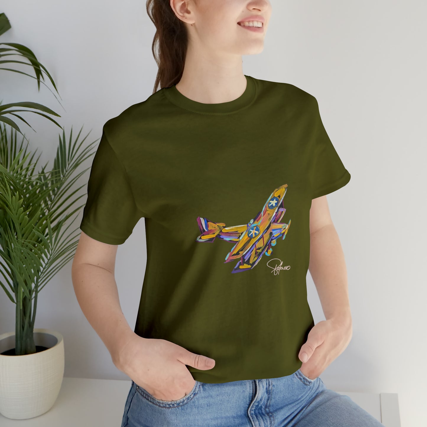 Fly High Towards Your Dreams Airplane Shirt | Inspired by my daughter and Bessie Coleman | Unisex Jersey Short Sleeve Airplane T-shirt | Patcasso