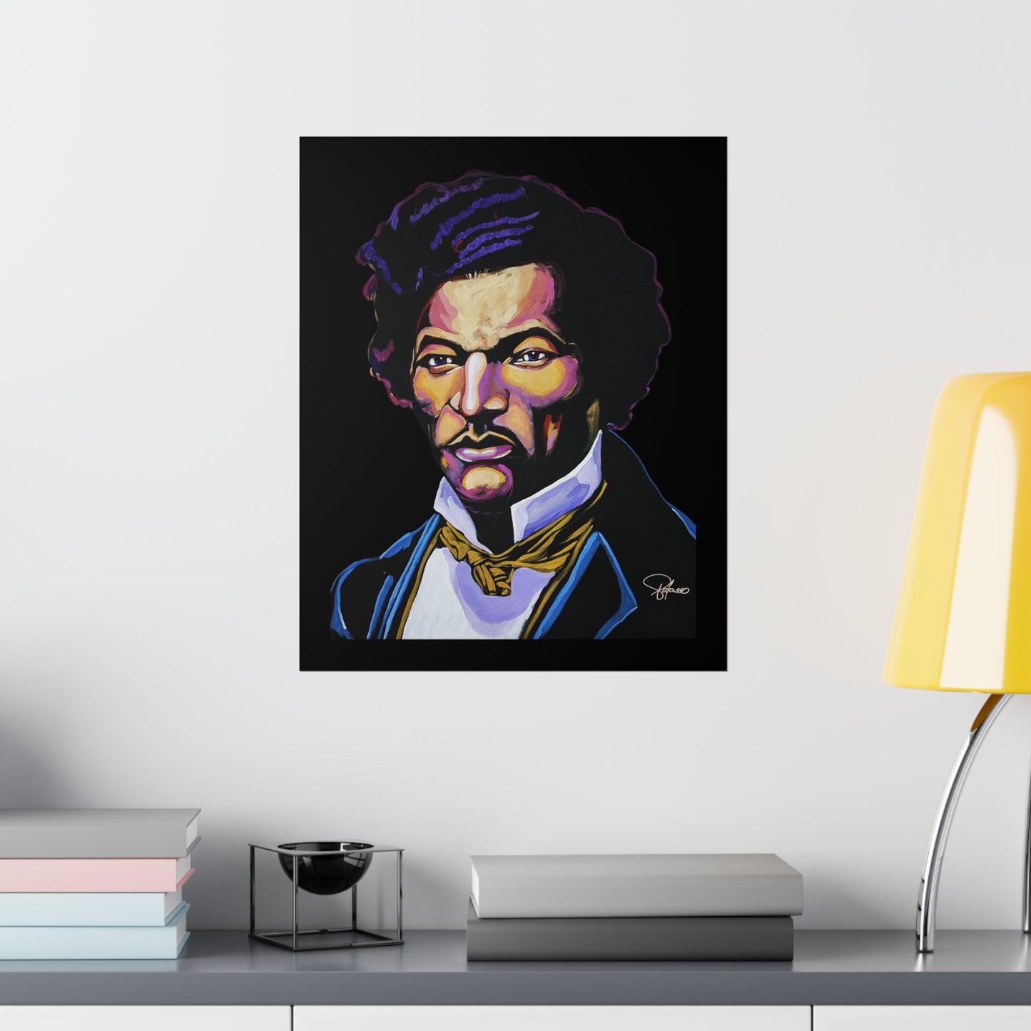 Frederick Douglass Vertical Poster Premium Matte | Honor Black American History