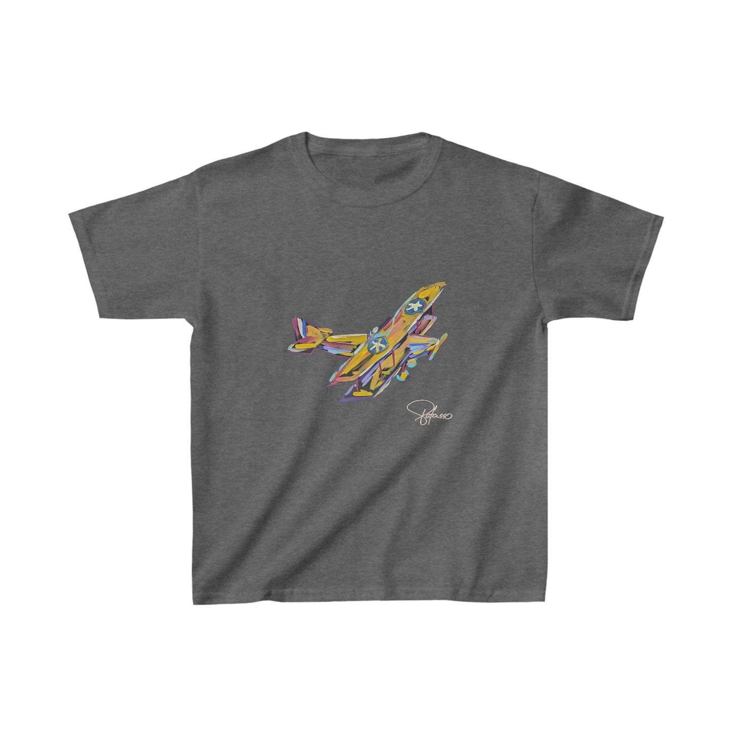 Kids Airplane t-shirt | Heavy Cotton™ Tee for kids | Patcasso