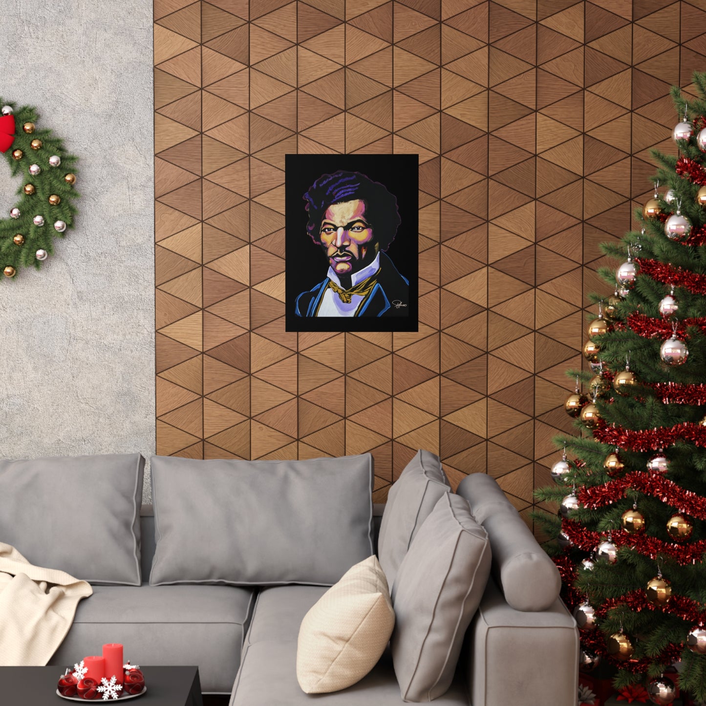 Frederick Douglass Vertical Poster Premium Matte | Honor Black American History