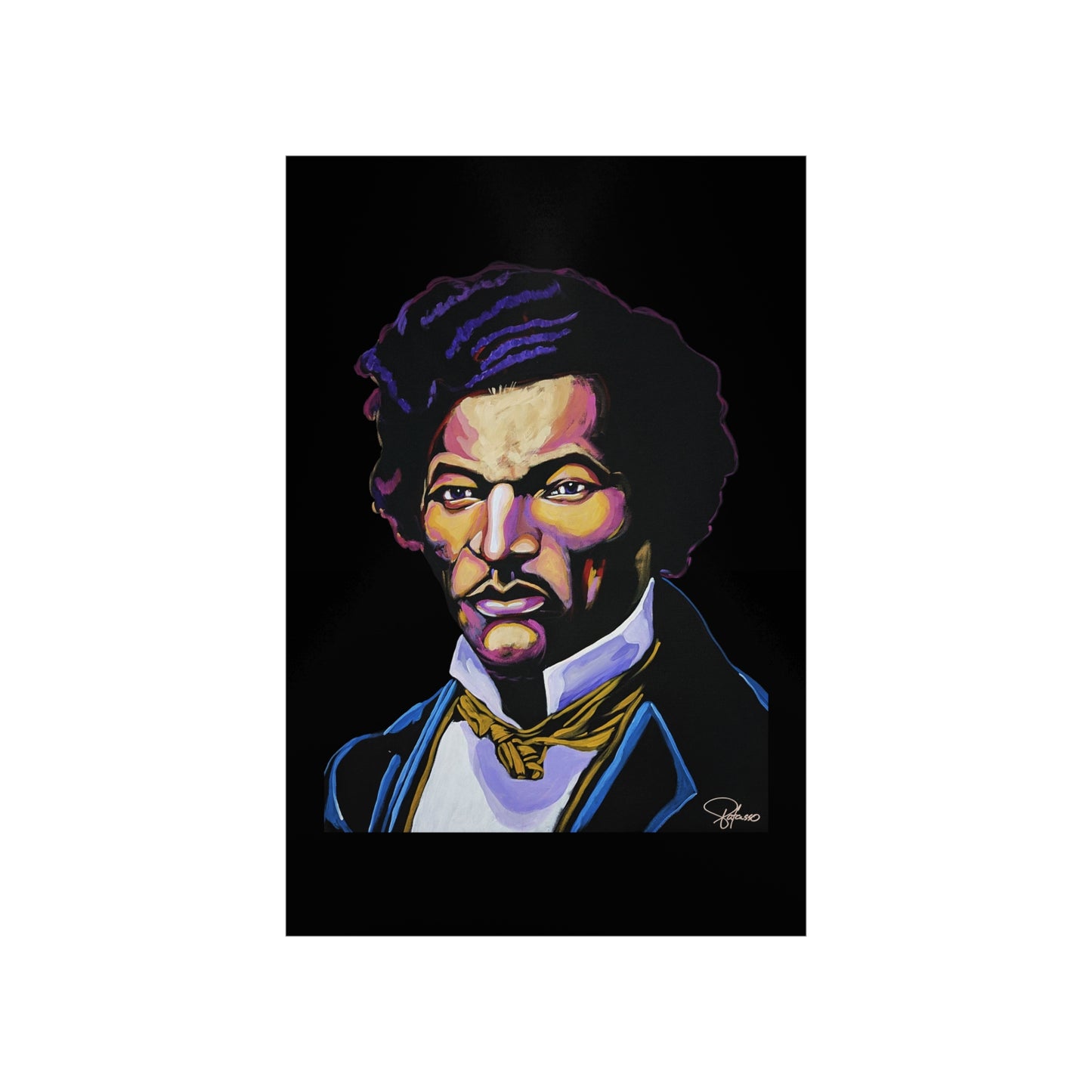 Frederick Douglass Vertical Poster Premium Matte | Honor Black American History