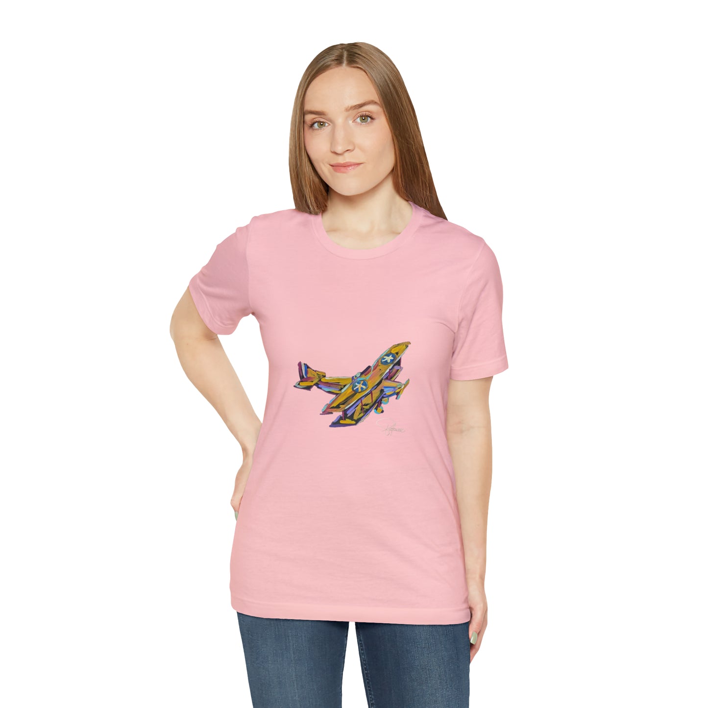 Fly High Towards Your Dreams Airplane Shirt | Inspired by my daughter and Bessie Coleman | Unisex Jersey Short Sleeve Airplane T-shirt | Patcasso