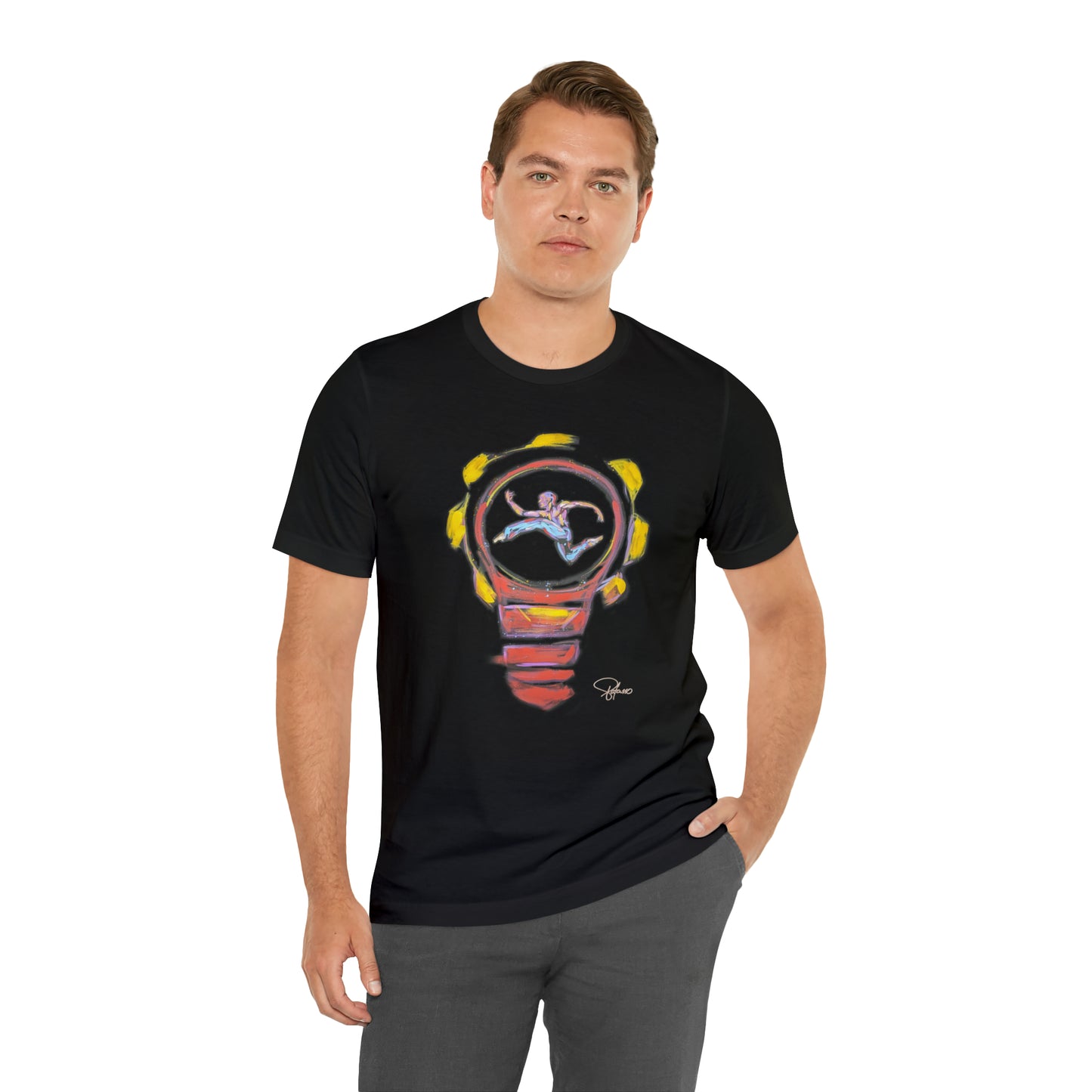 Artistic Engineer Unisex Jersey Short Sleeve T-shirt | Painted Art | Patcasso