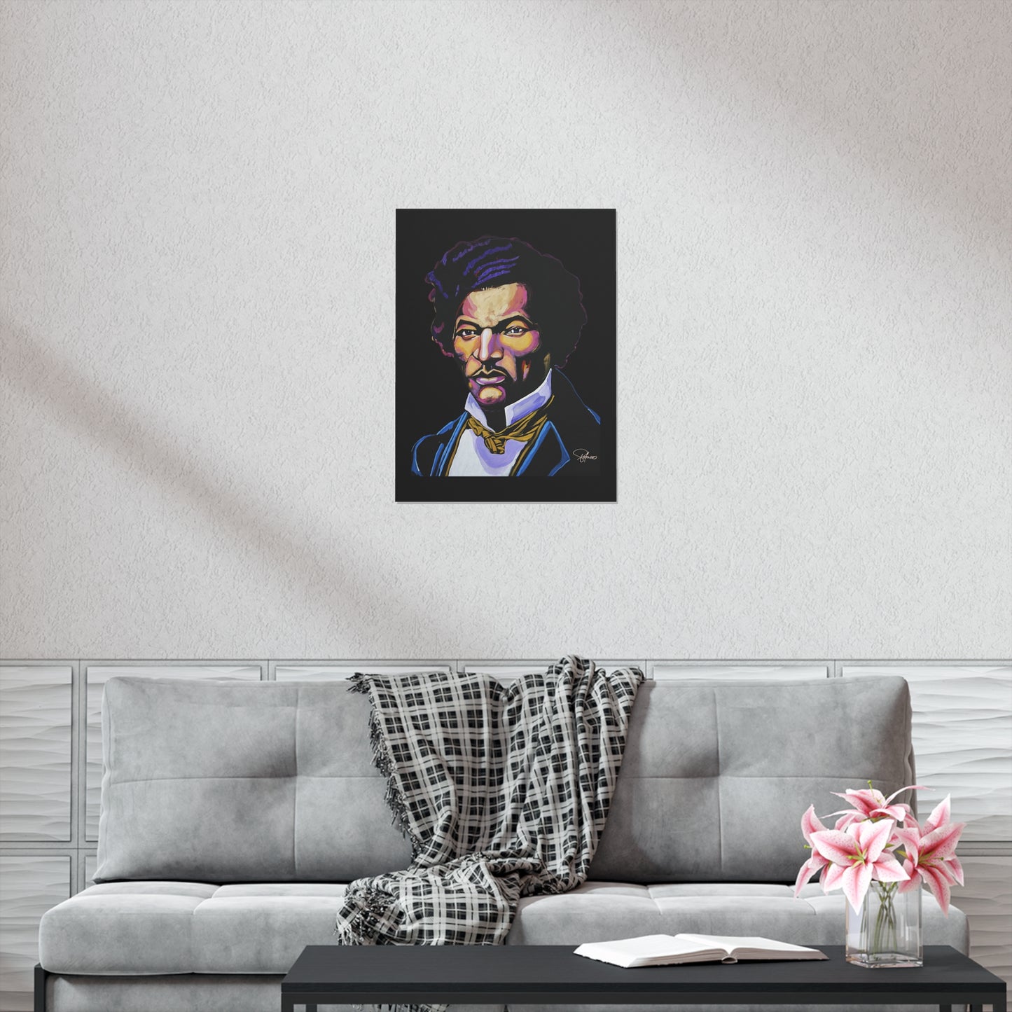 Frederick Douglass Vertical Poster Premium Matte | Honor Black American History