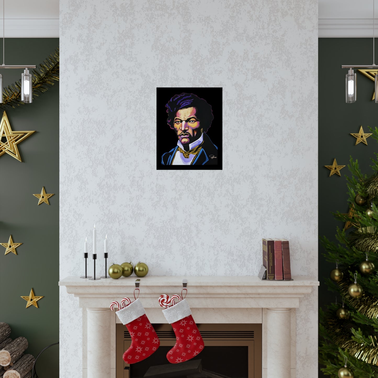 Frederick Douglass Vertical Poster Premium Matte | Honor Black American History