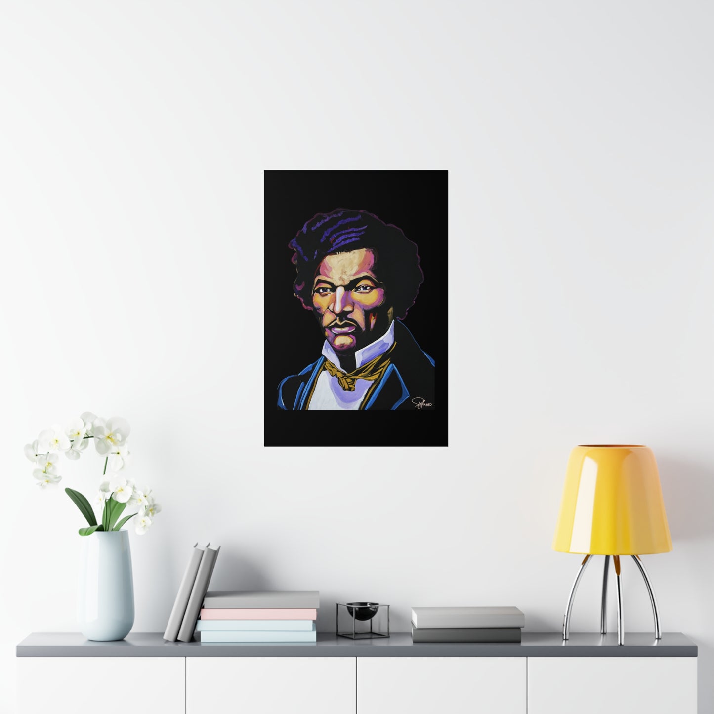 Frederick Douglass Vertical Poster Premium Matte | Honor Black American History