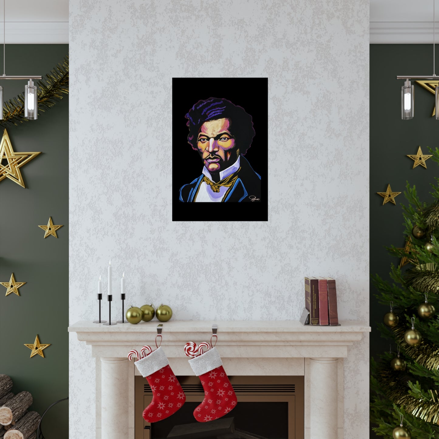 Frederick Douglass Vertical Poster Premium Matte | Honor Black American History