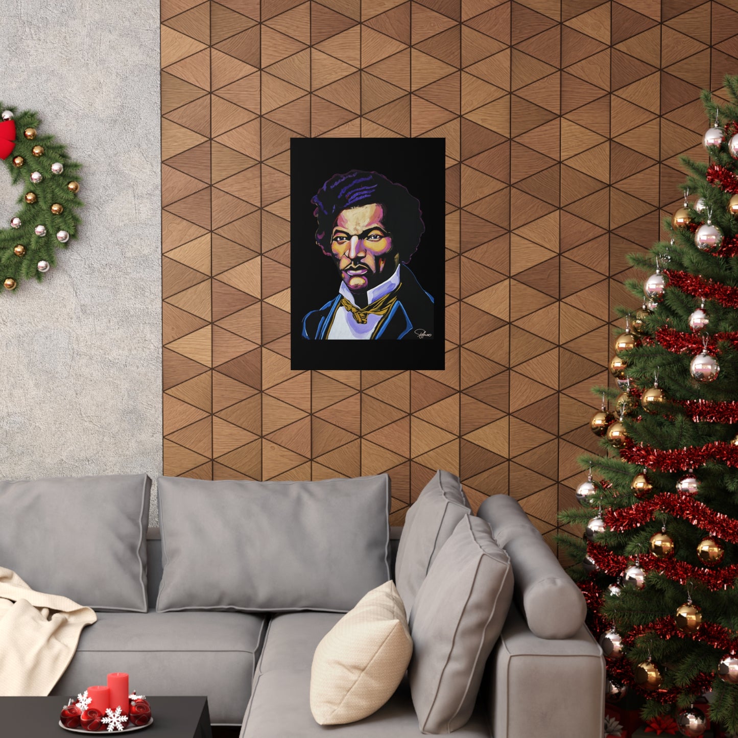 Frederick Douglass Vertical Poster Premium Matte | Honor Black American History
