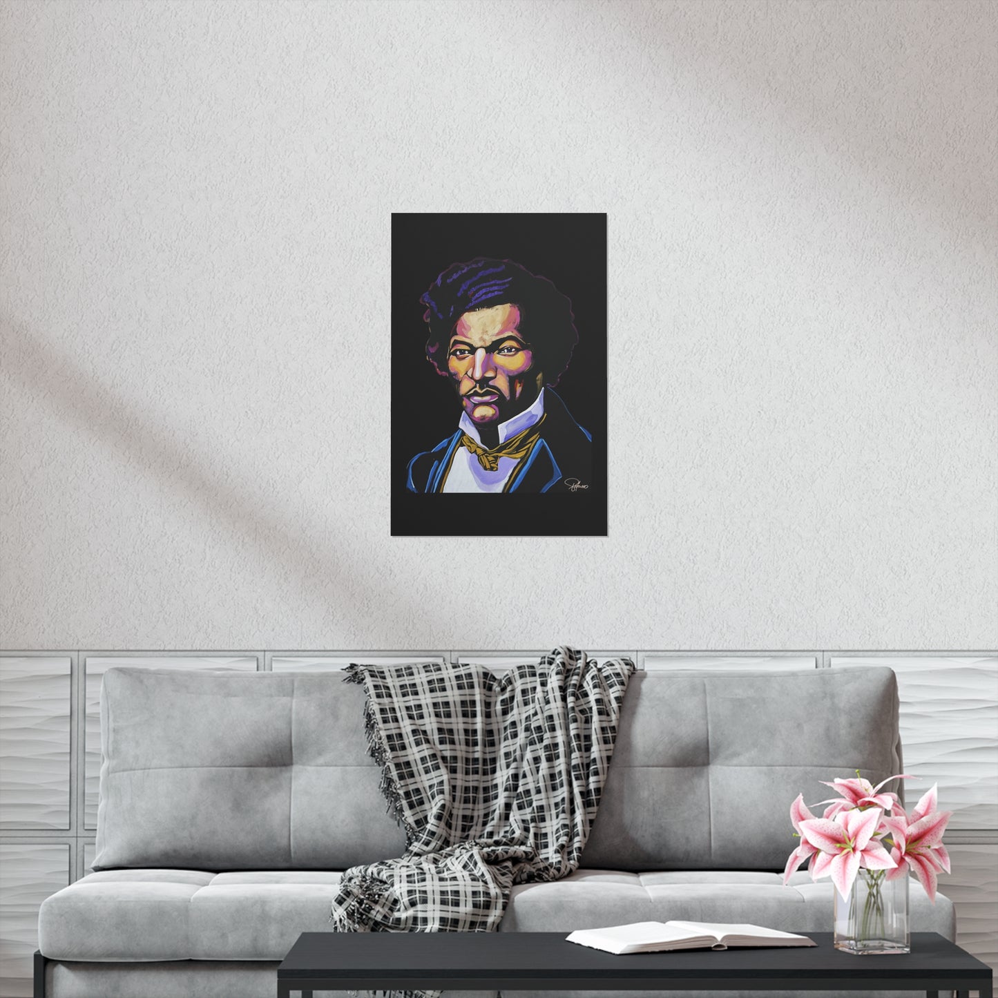 Frederick Douglass Vertical Poster Premium Matte | Honor Black American History