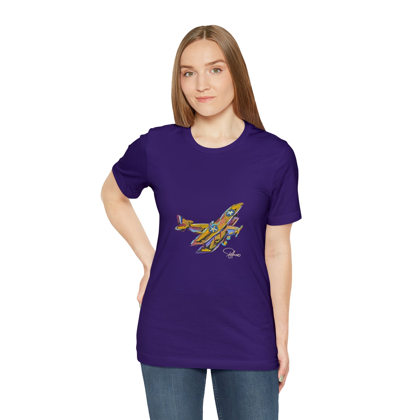 Fly High Towards Your Dreams Airplane Shirt | Inspired by my daughter and Bessie Coleman | Unisex Jersey Short Sleeve Airplane T-shirt | Patcasso