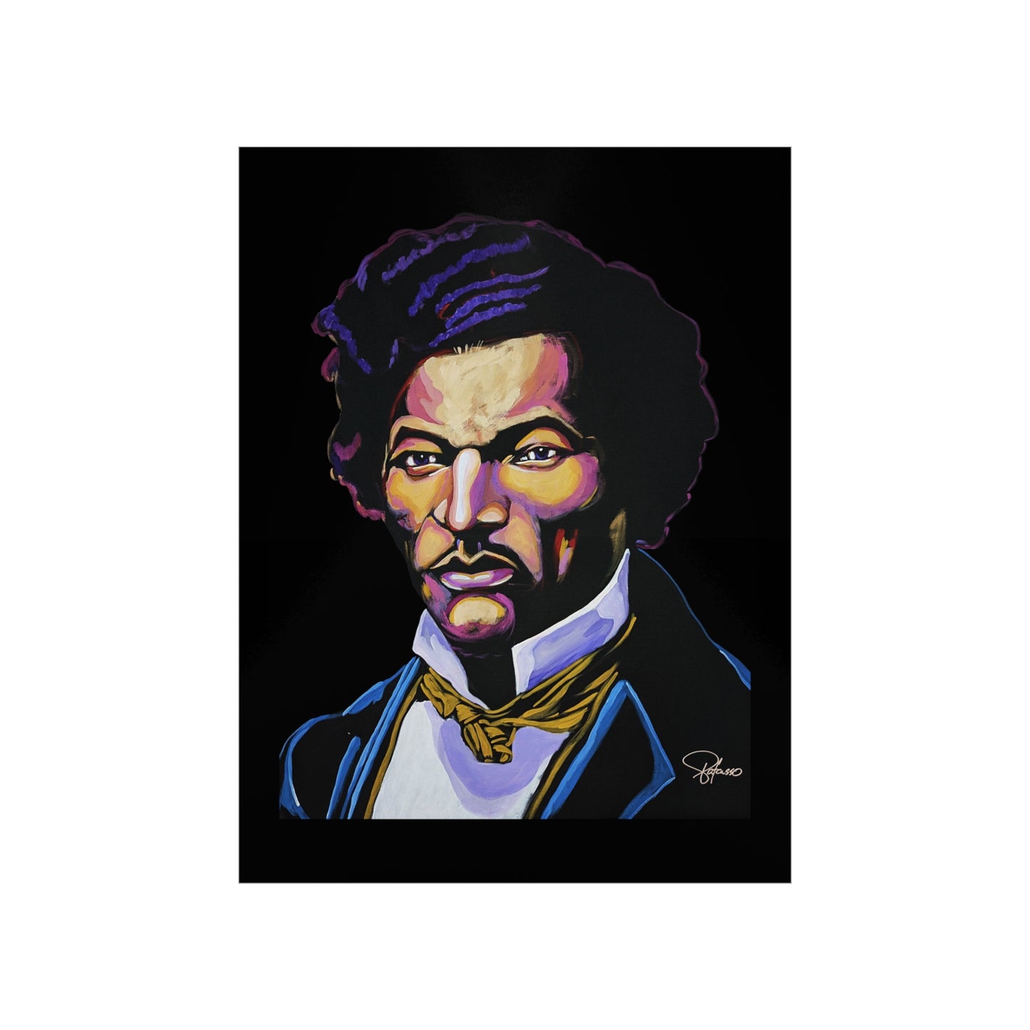 Frederick Douglass Vertical Poster Premium Matte | Honor Black American History