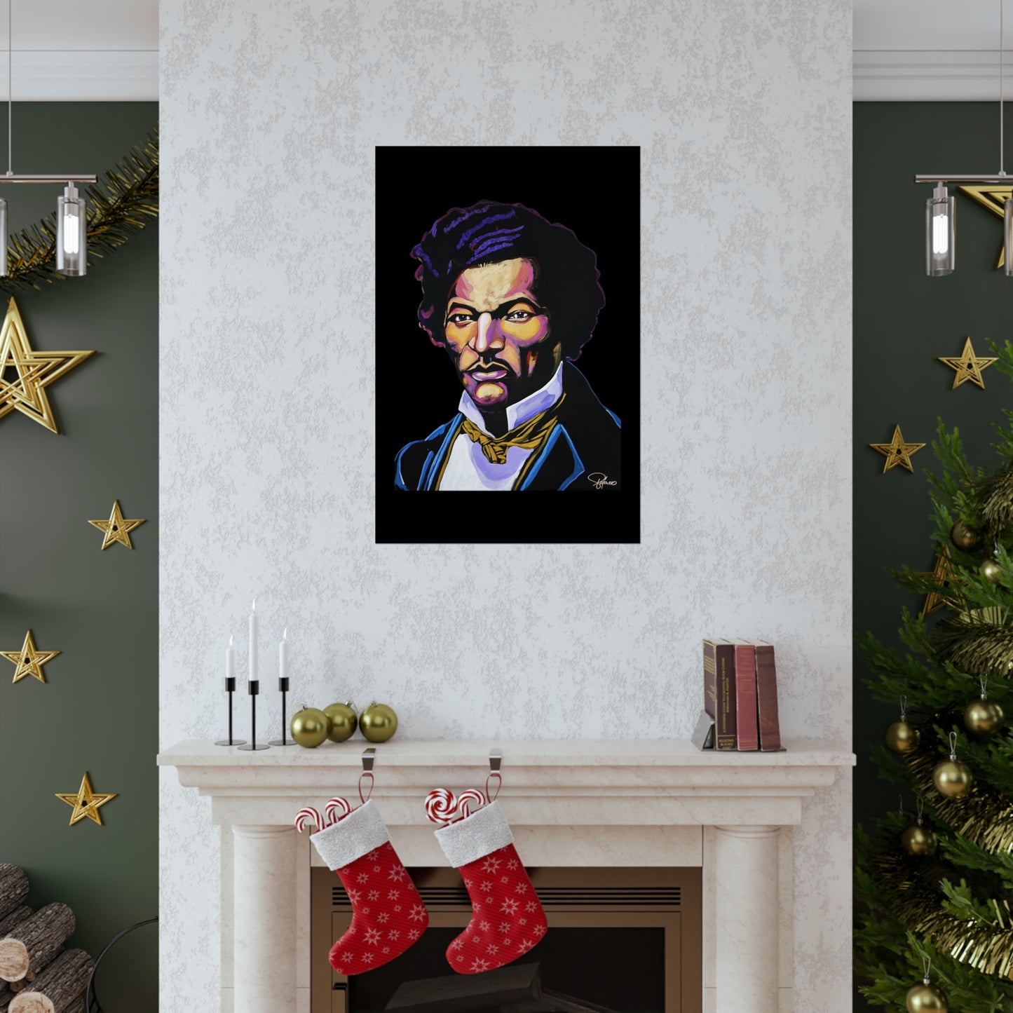 Frederick Douglass Vertical Poster Premium Matte | Honor Black American History