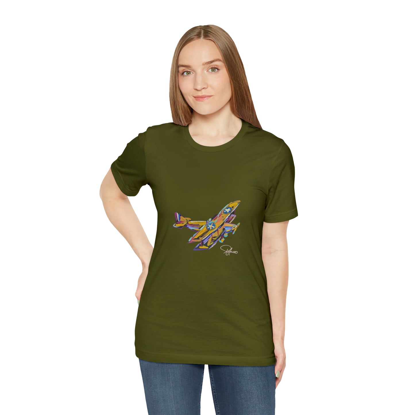 Fly High Towards Your Dreams Airplane Shirt | Inspired by my daughter and Bessie Coleman | Unisex Jersey Short Sleeve Airplane T-shirt | Patcasso