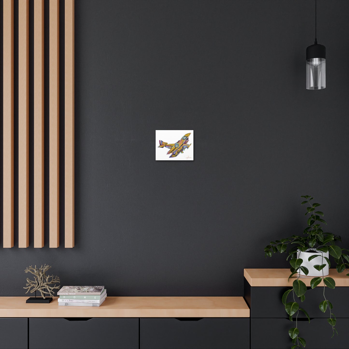 Airplane painting Canvas Gallery Wraps | Patcasso