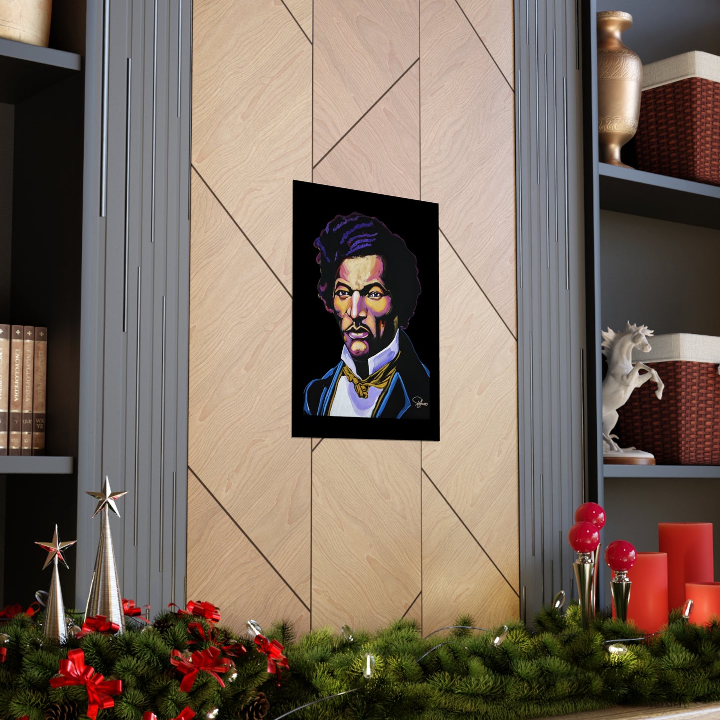 Frederick Douglass Vertical Poster Premium Matte | Honor Black American History
