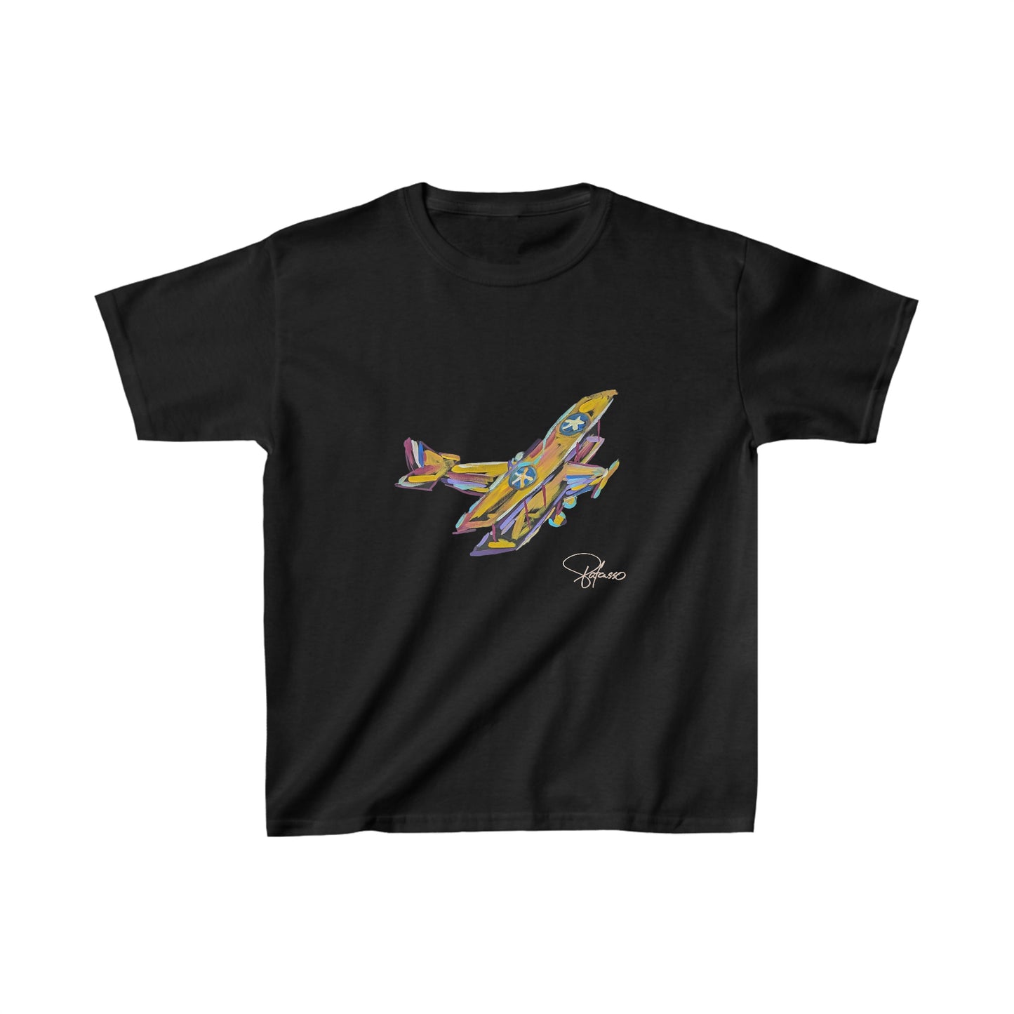 Kids Airplane t-shirt | Heavy Cotton™ Tee for kids | Patcasso