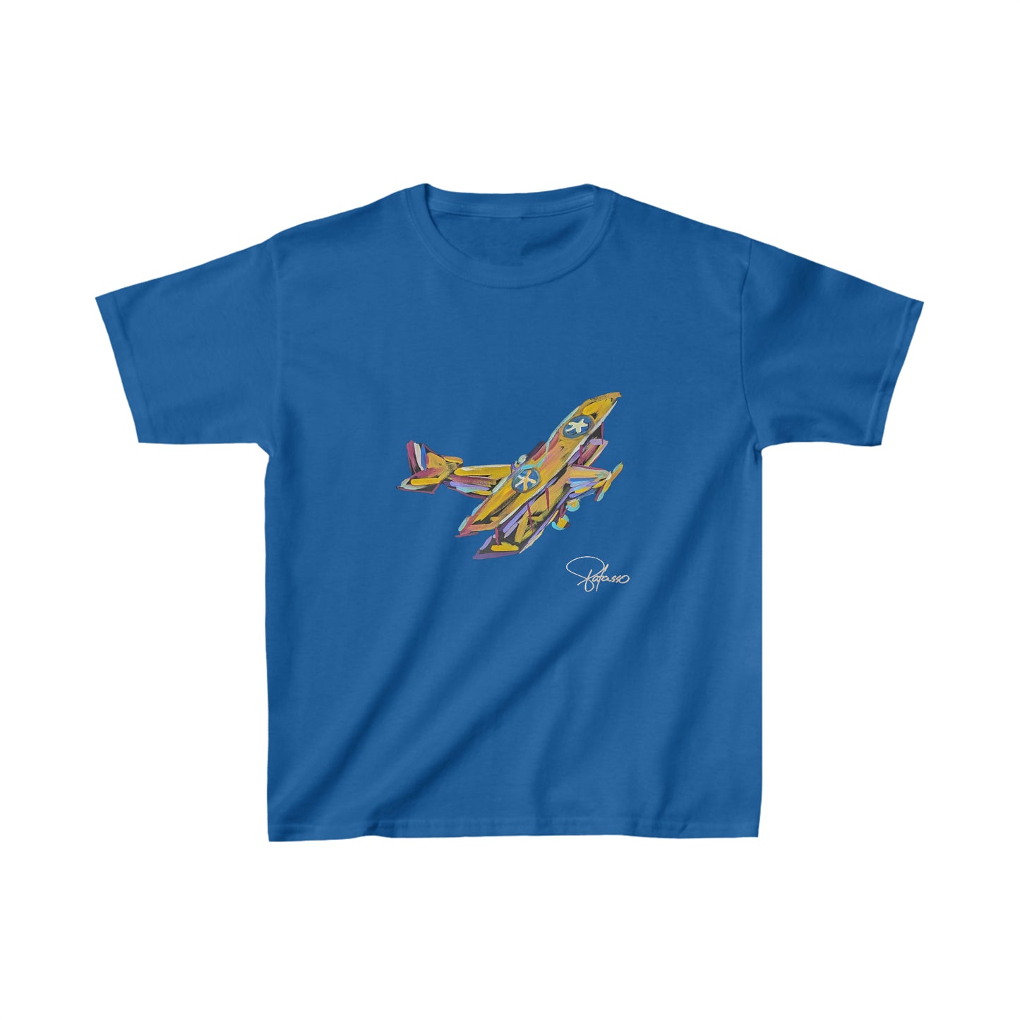 Kids Airplane t-shirt | Heavy Cotton™ Tee for kids | Patcasso