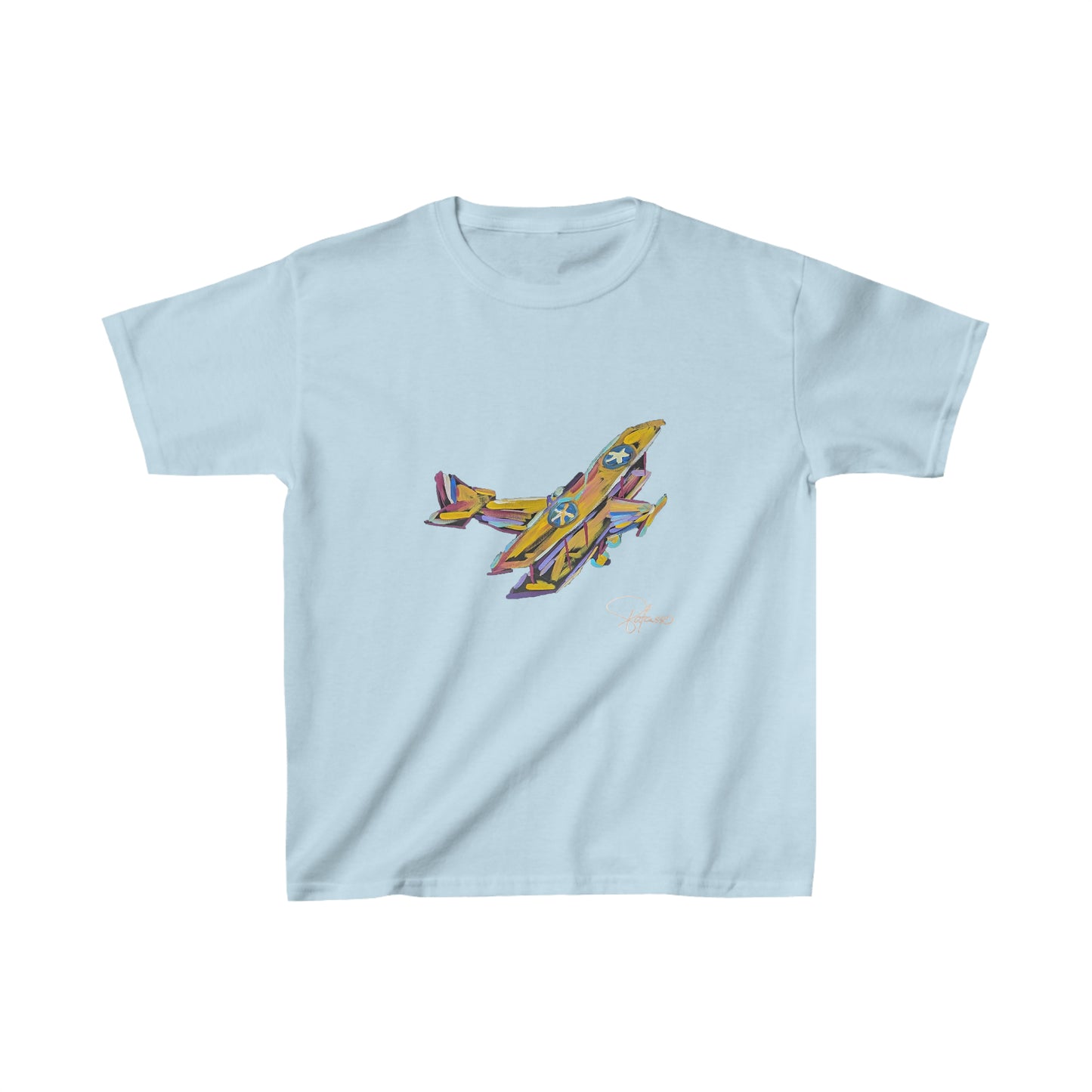 Kids Airplane t-shirt | Heavy Cotton™ Tee for kids | Patcasso