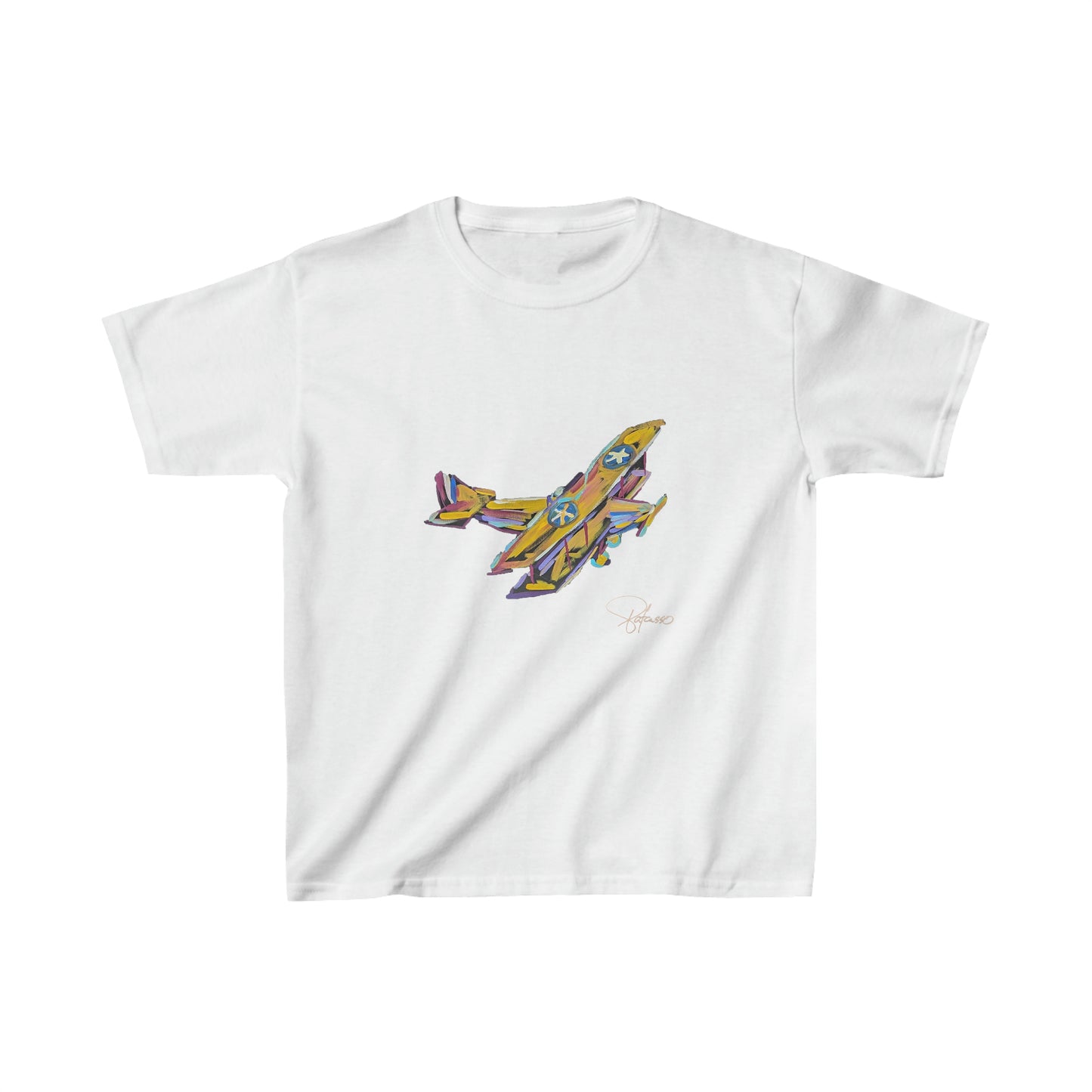 Kids Airplane t-shirt | Heavy Cotton™ Tee for kids | Patcasso