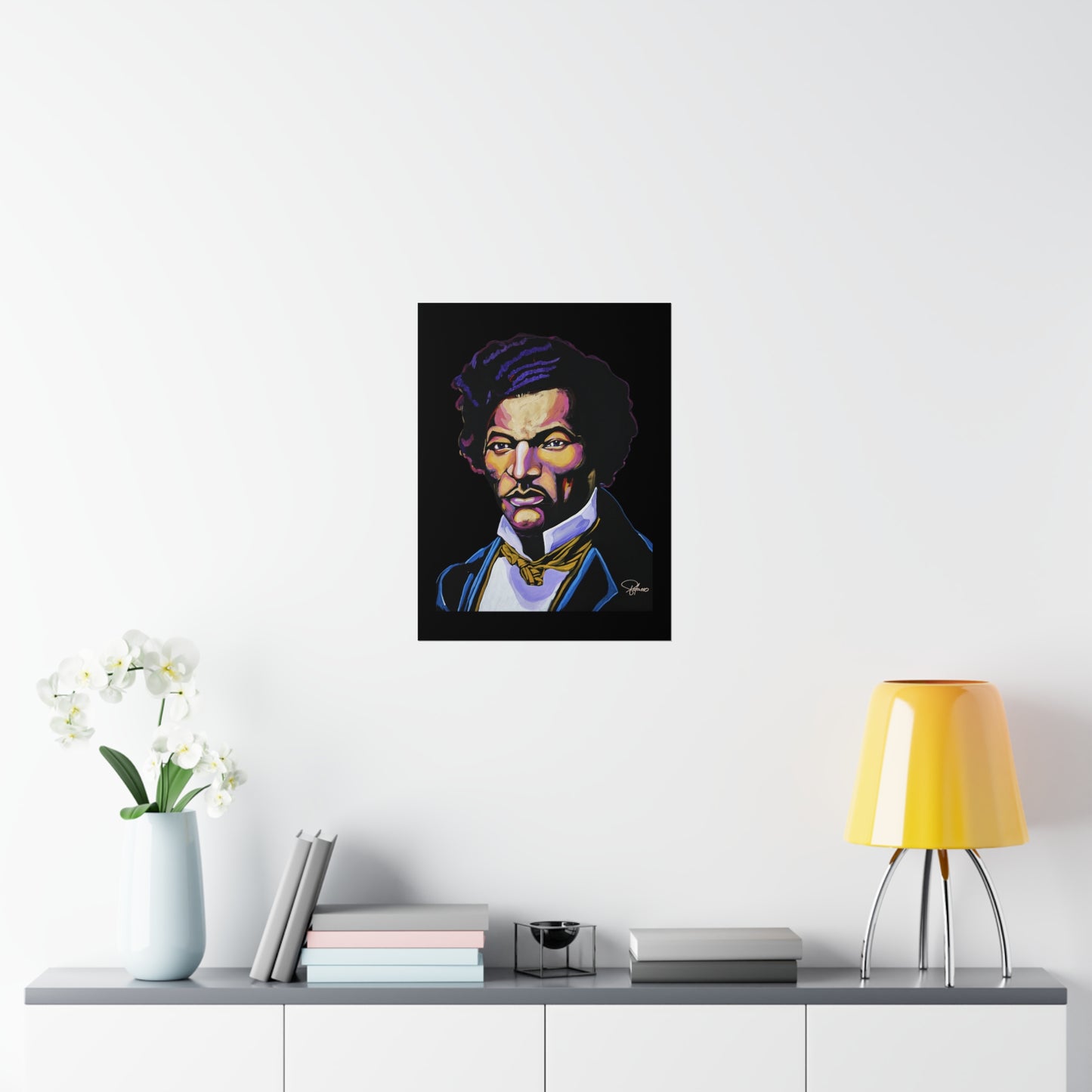 Frederick Douglass Vertical Poster Premium Matte | Honor Black American History