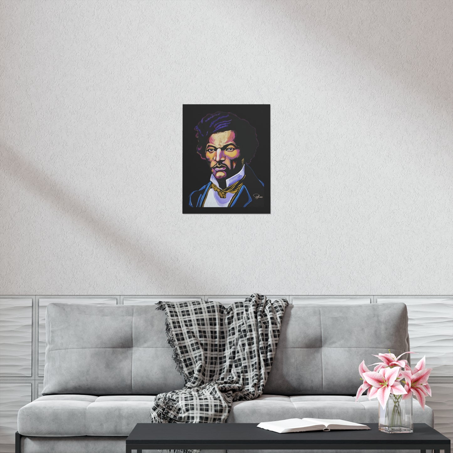 Frederick Douglass Vertical Poster Premium Matte | Honor Black American History