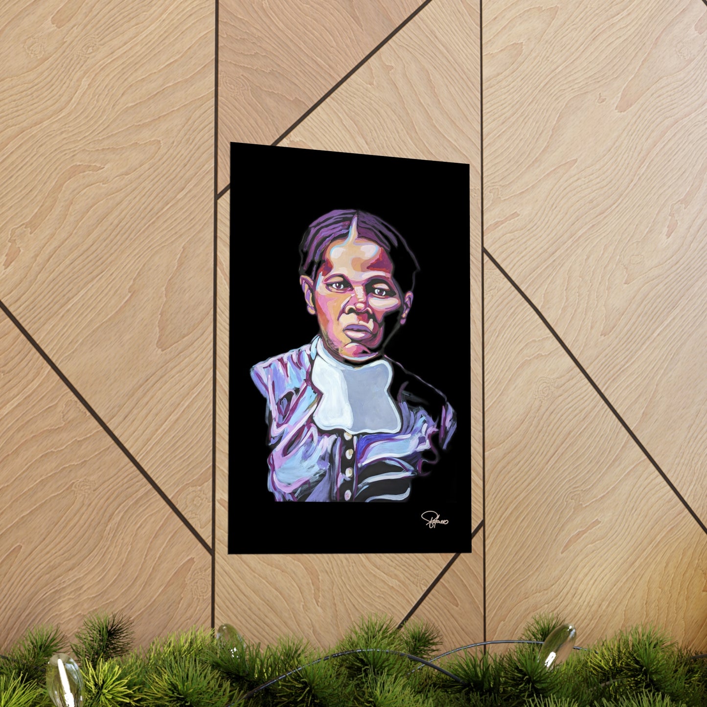 Harriet Tubman Vertical Poster Premium Matte | Honor Black American History | Patcasso