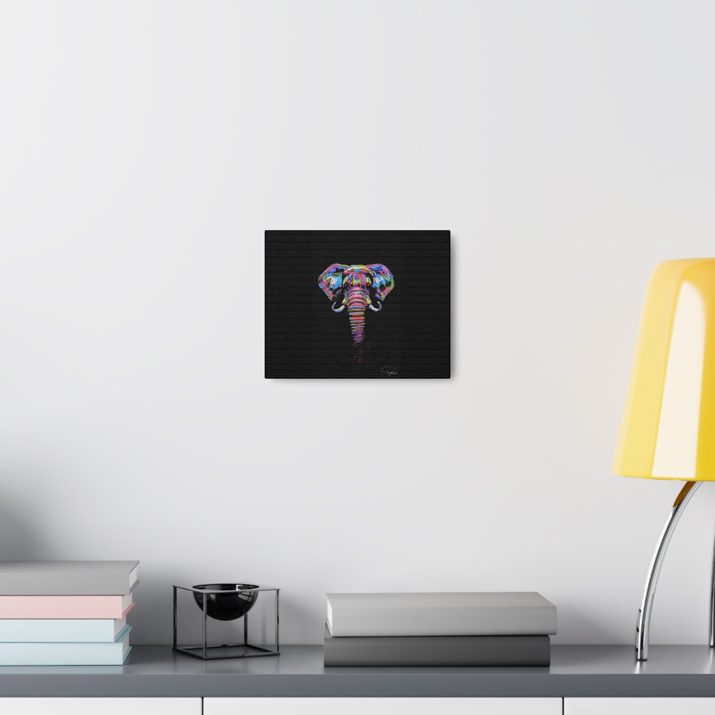 Painted Elephant Canvas Gallery Wraps | Patcasso