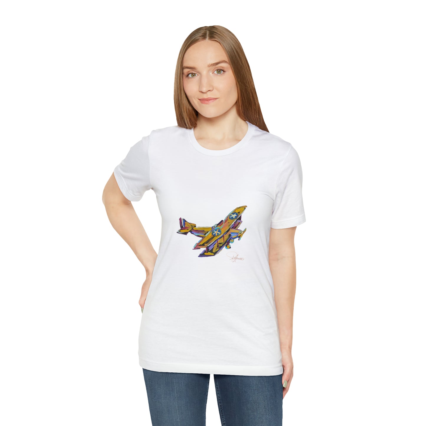 Fly High Towards Your Dreams Airplane Shirt | Inspired by my daughter and Bessie Coleman | Unisex Jersey Short Sleeve Airplane T-shirt | Patcasso
