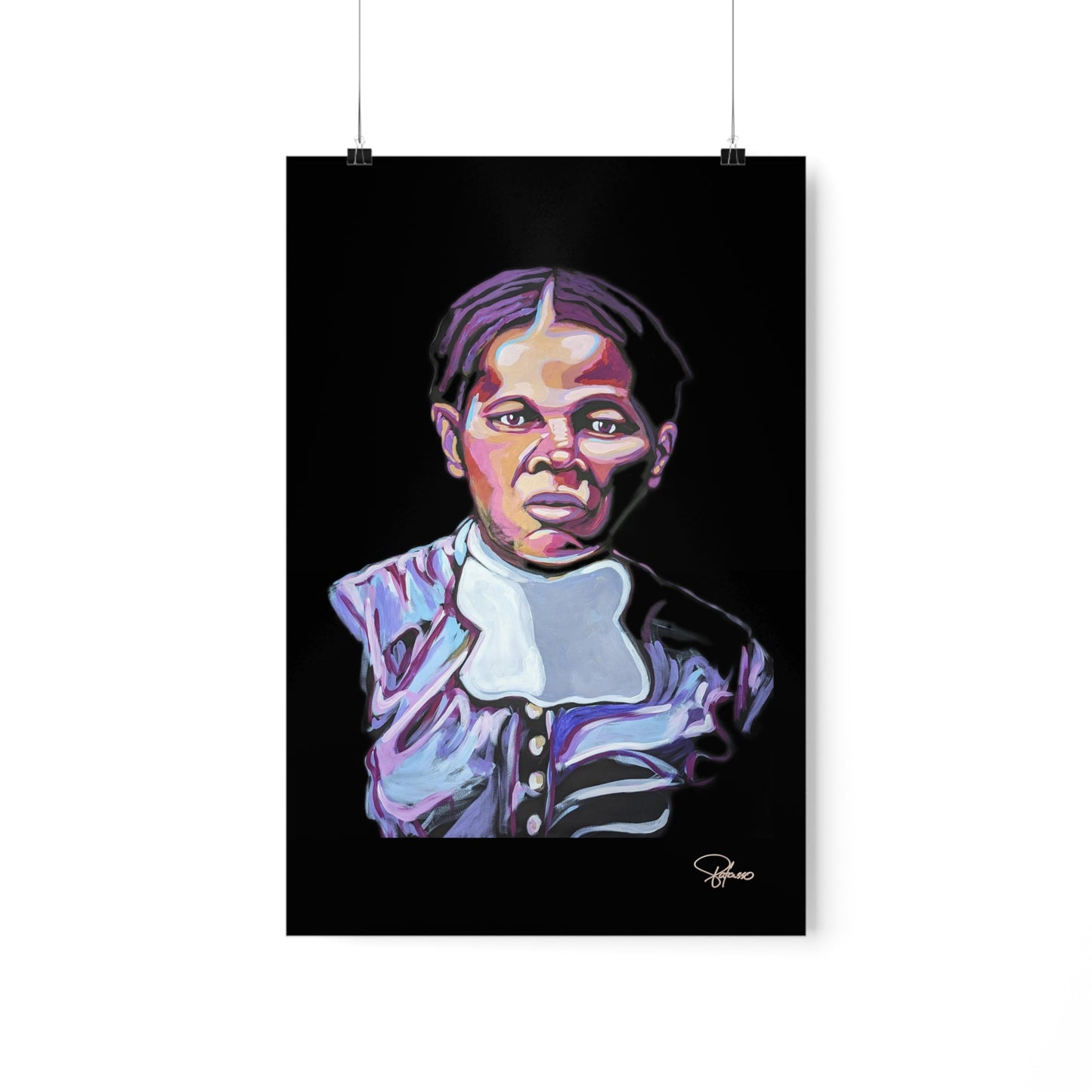 Harriet Tubman Vertical Poster Premium Matte | Honor Black American History | Patcasso