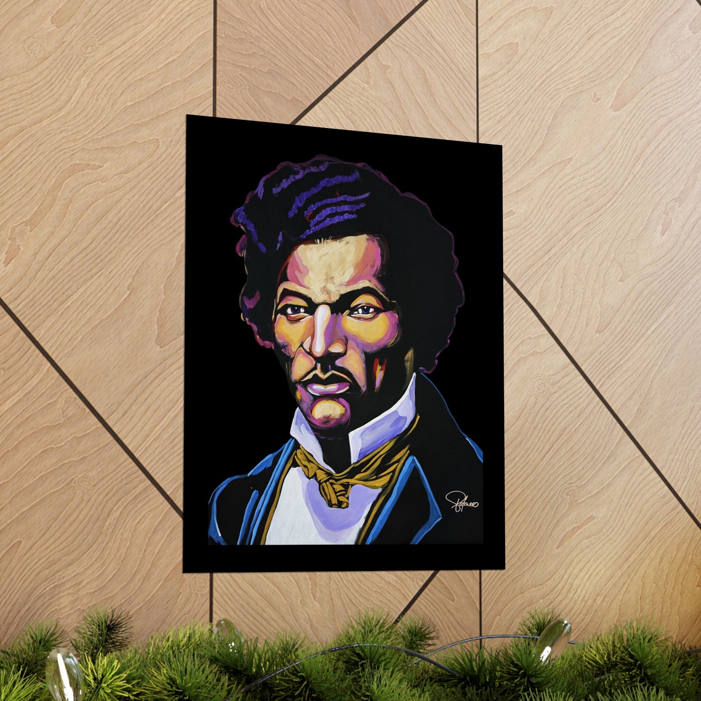 Frederick Douglass Vertical Poster Premium Matte | Honor Black American History