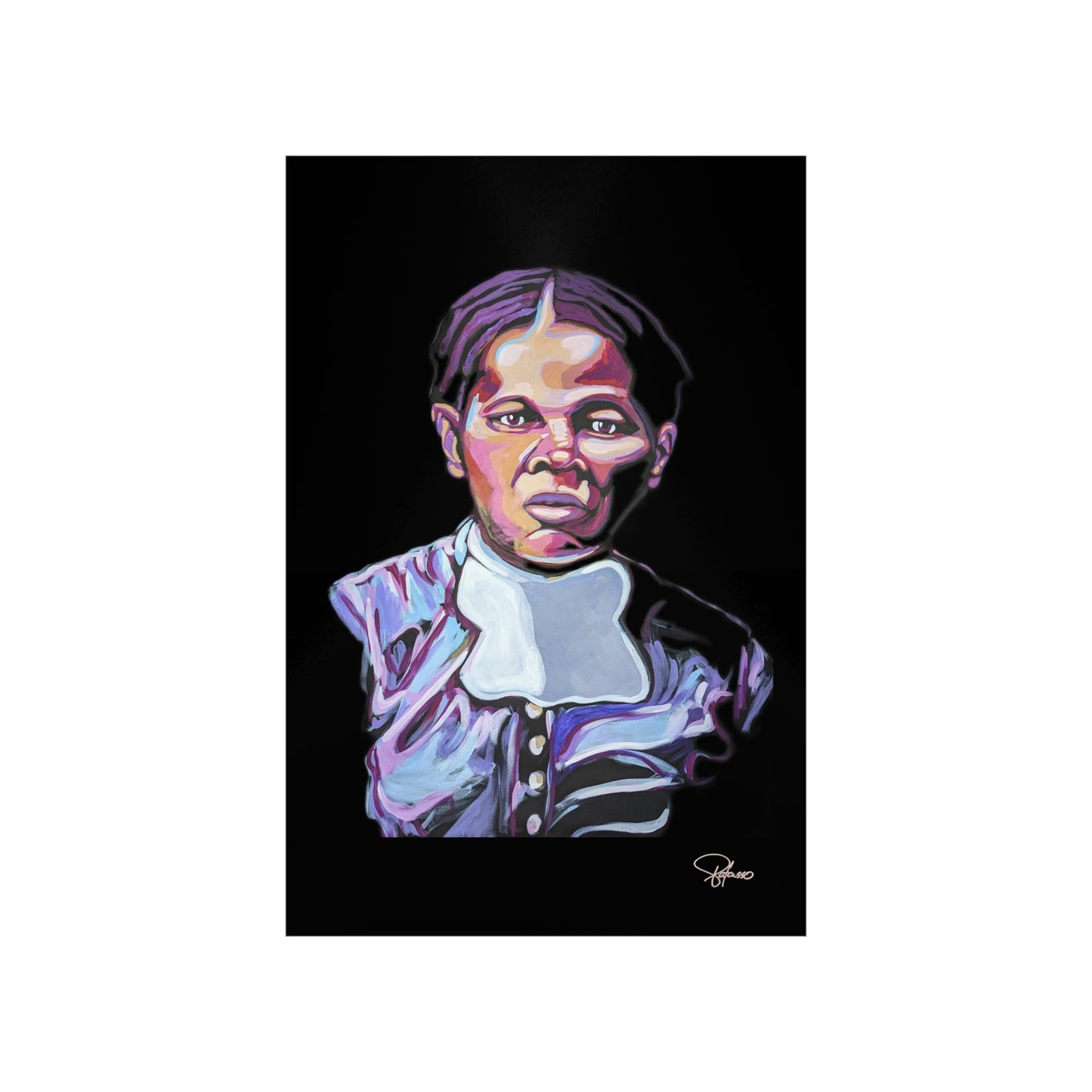 Harriet Tubman Vertical Poster Premium Matte | Honor Black American History | Patcasso